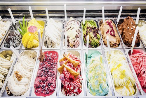 italian ice cream